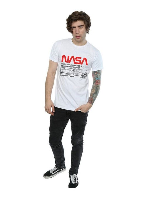 Camiseta space shuttle de algodón para hombre - nasa - Kiabi Camiseta space shuttle de algodón para hombre - nasa - Kiabi