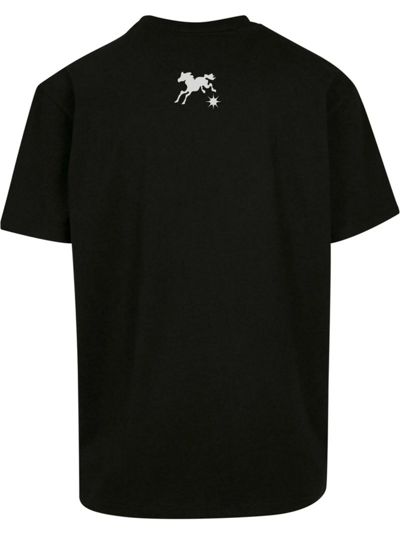 Camiseta speed de pesado para hombre - mister tee Negro - Kiabi