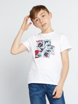 Camiseta 'Spider-Man' - Fácil de poner