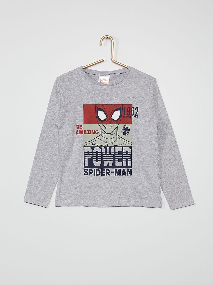 Camiseta 'Spider-Man' de 'Marvel' gris - Kiabi