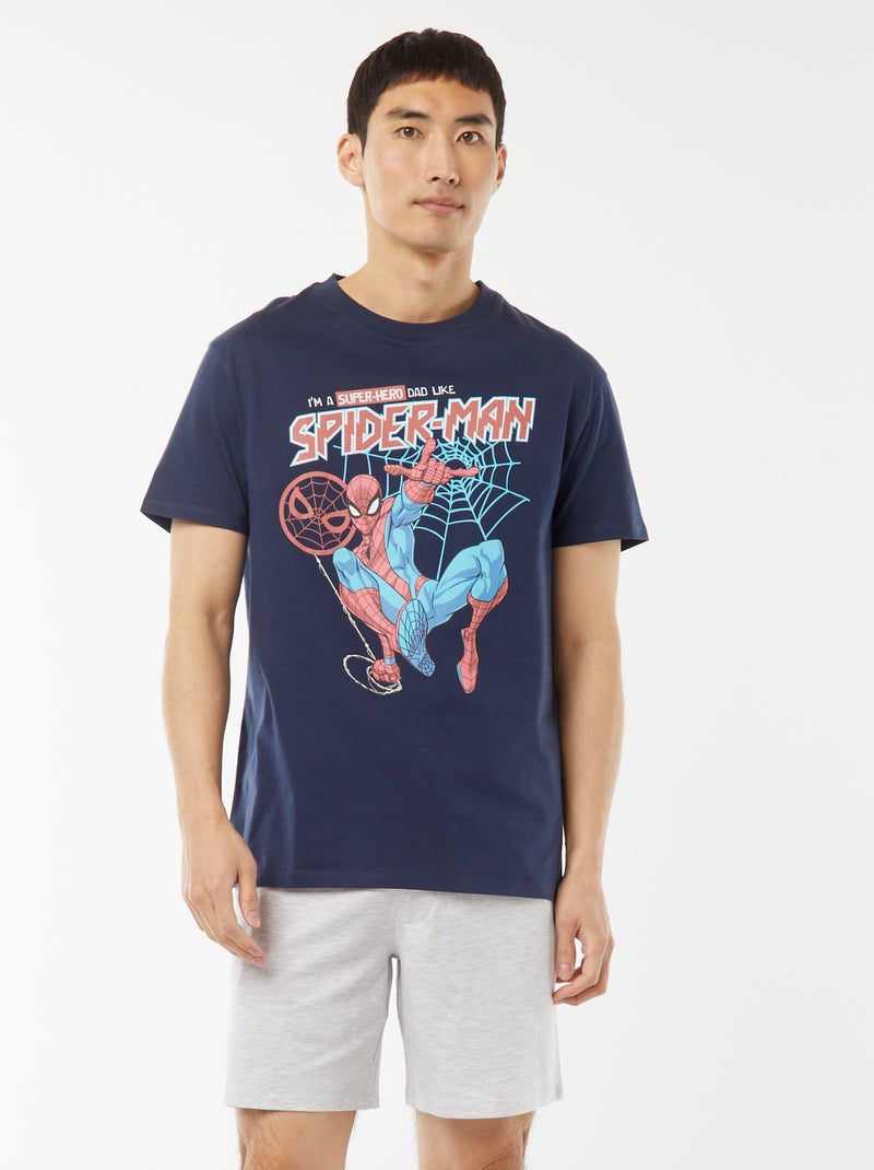 Camiseta 'Spider-Man' 'Marvel' AZUL - Kiabi