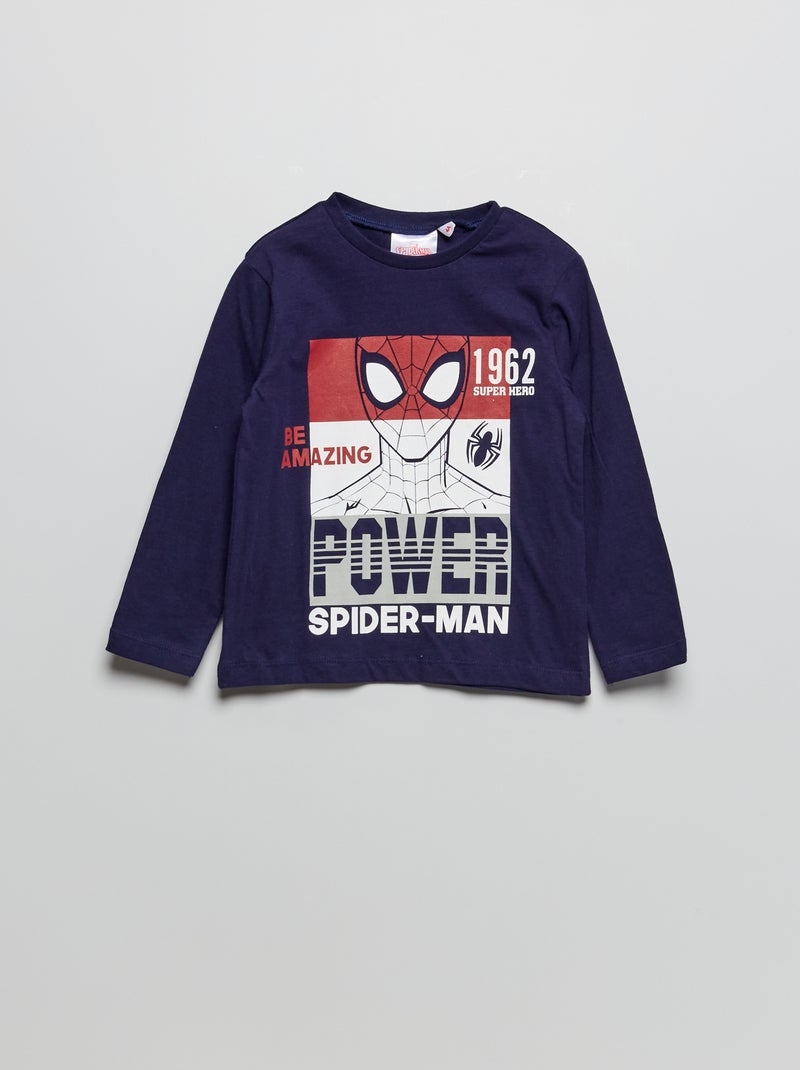 Camiseta 'Spider-Man' 'Marvel' azul marino - Kiabi