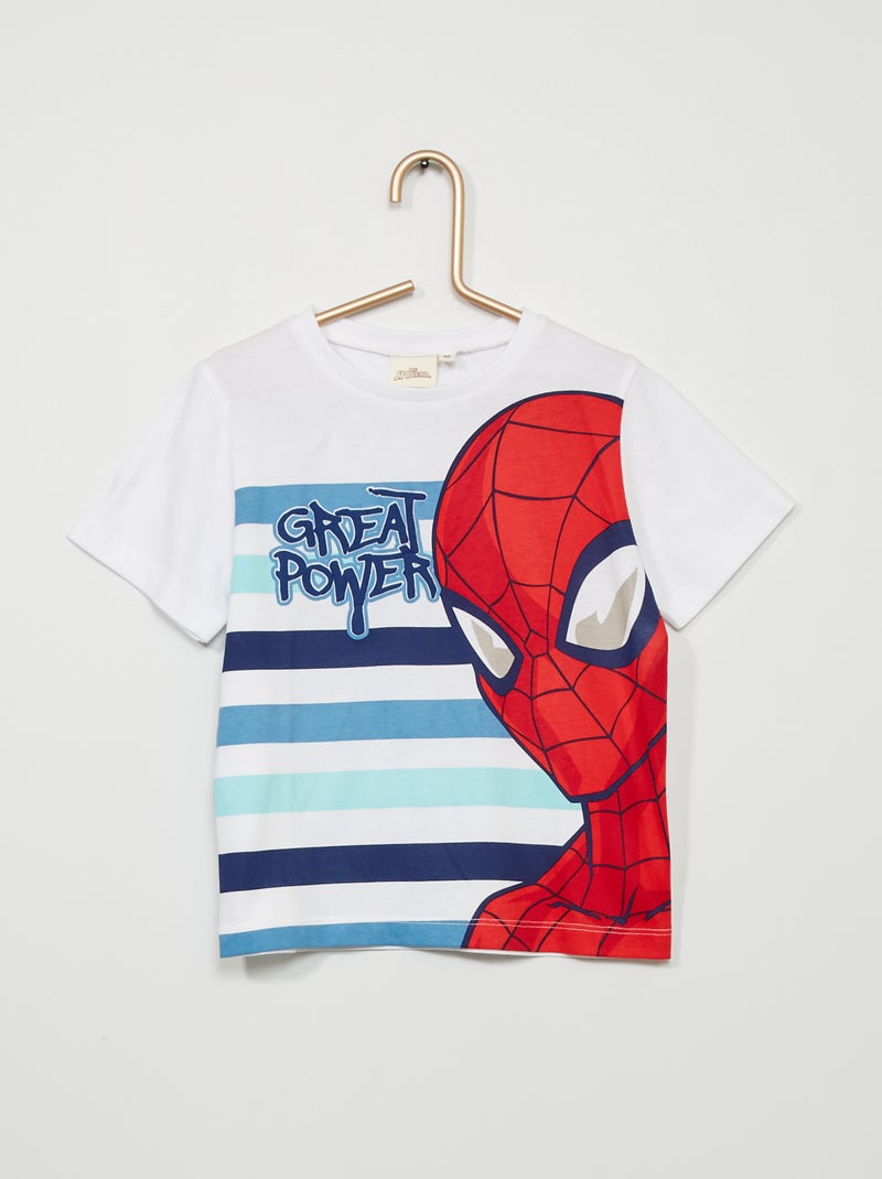 Camiseta 'Spider-Man' 'MARVEL' blanco - Kiabi