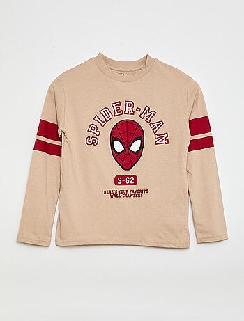 Camiseta 'Spider-Man' 'Marvel' de manga larga