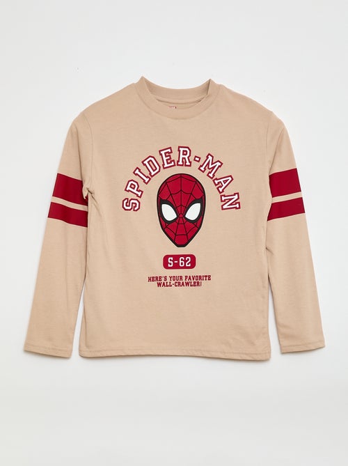 Camiseta 'Spider-Man' 'Marvel' de manga larga - Kiabi