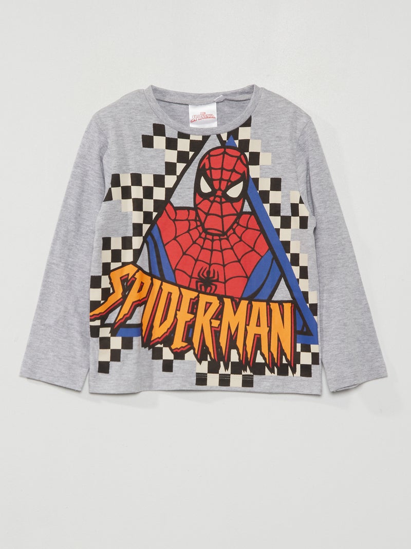 Camiseta 'Spider-Man' 'Marvel' gris - Kiabi