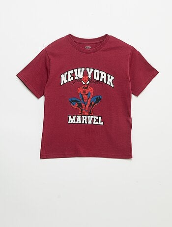 Camiseta 'Spider-Man' 'Marvel' manga corta