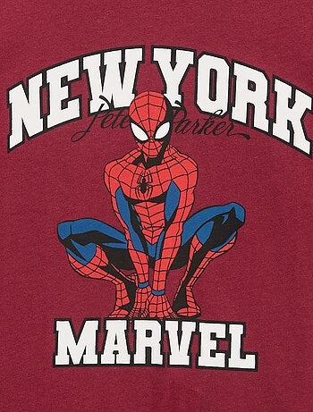 Camiseta 'Spider-Man' 'Marvel' manga corta