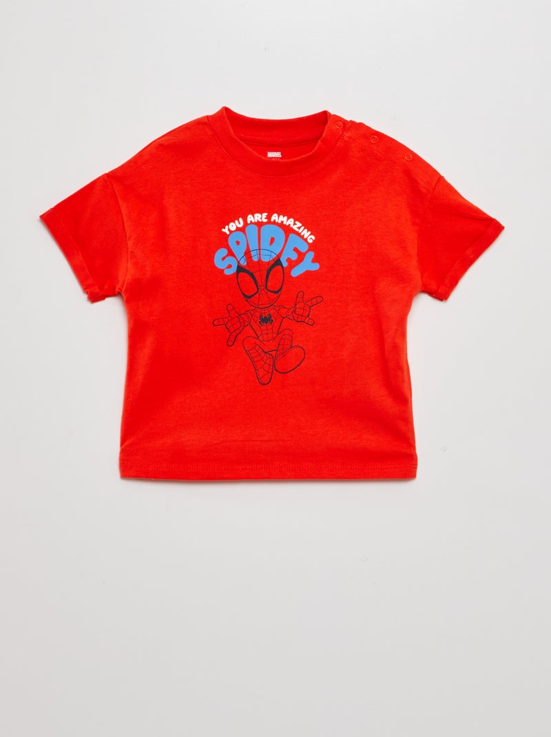 Camiseta 'Spider-Man' 'Marvel' ROJO - Kiabi