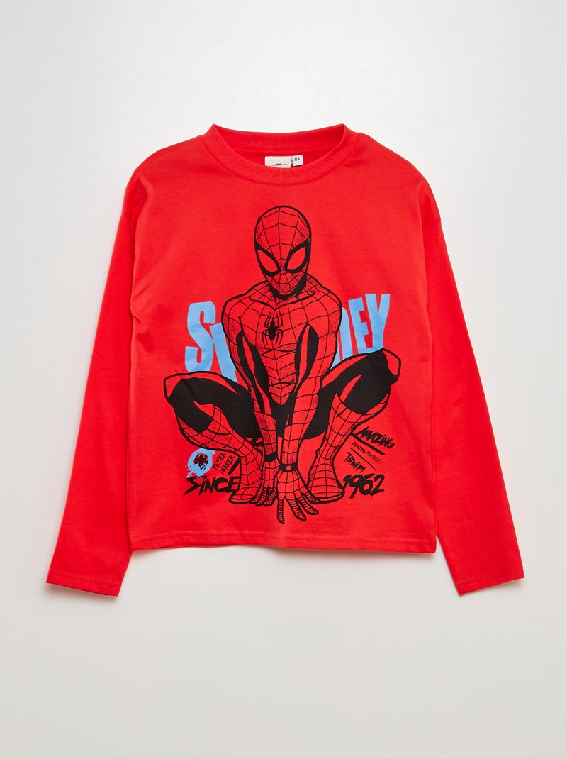 Camiseta 'Spider-Man' 'Marvel' ROJO - Kiabi