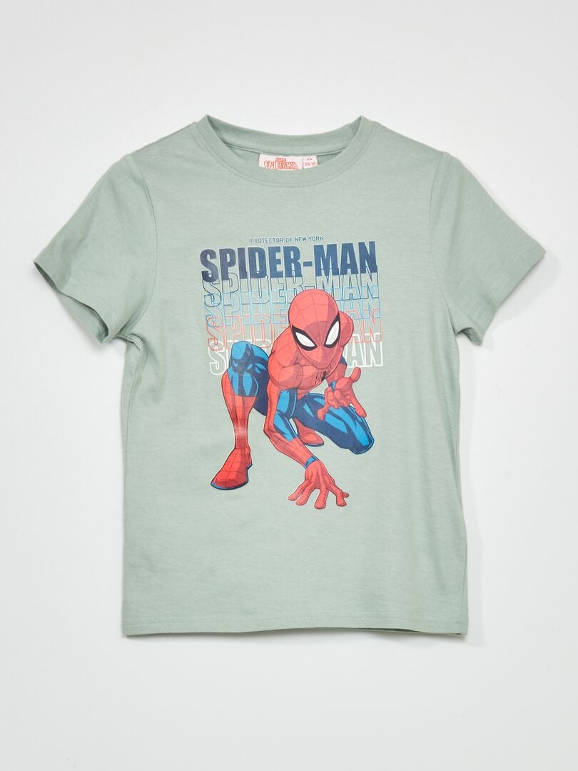 Camiseta 'Spider-Man' VERDE - Kiabi