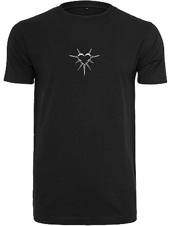 Camiseta spike heart para hombre - mister tee