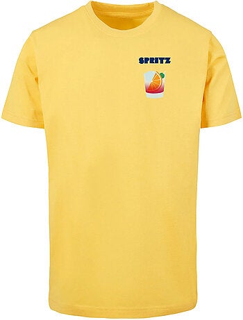 Camiseta spritz diseño vintage para hombre - mister tee