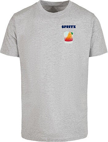 Camiseta spritz diseño vintage para hombre - mister tee