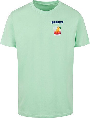 Camiseta spritz diseño vintage para hombre - mister tee