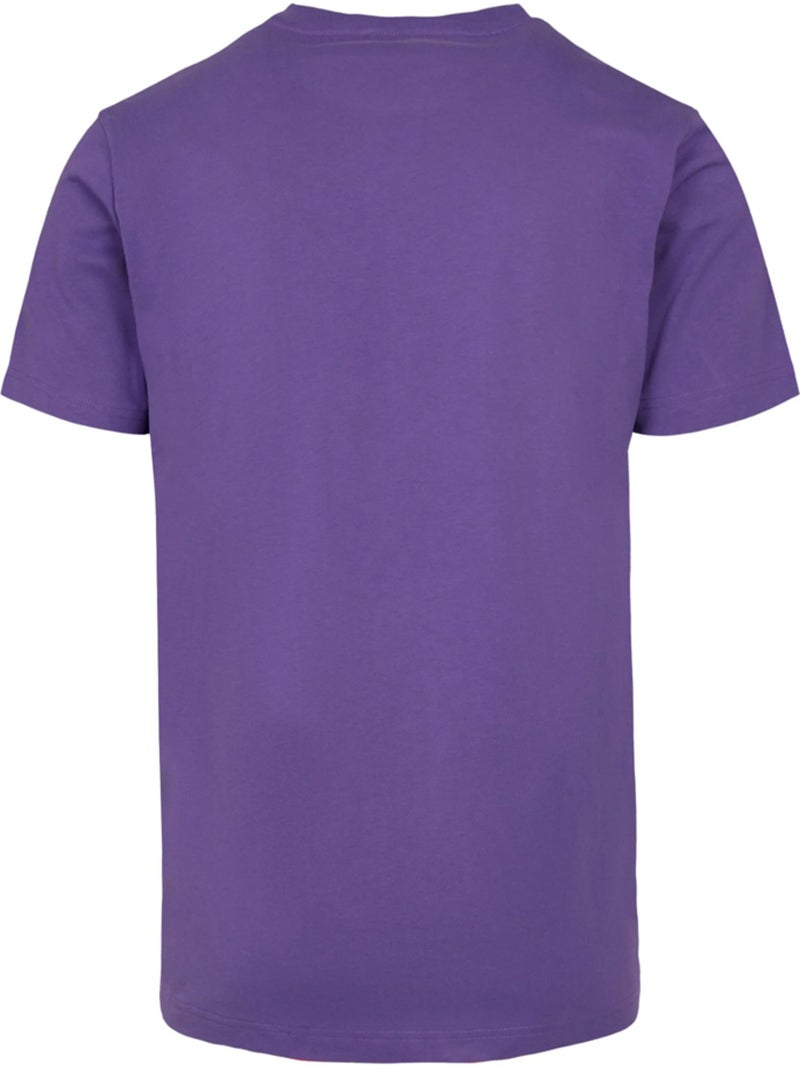 Camiseta spritz diseño vintage para hombre - mister tee Violeta berenjena - Kiabi