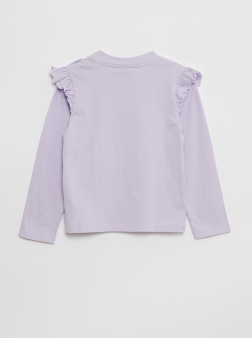 Camiseta 'Squichmallows' con volantes en los hombros - colección fácil de poner - Kiabi