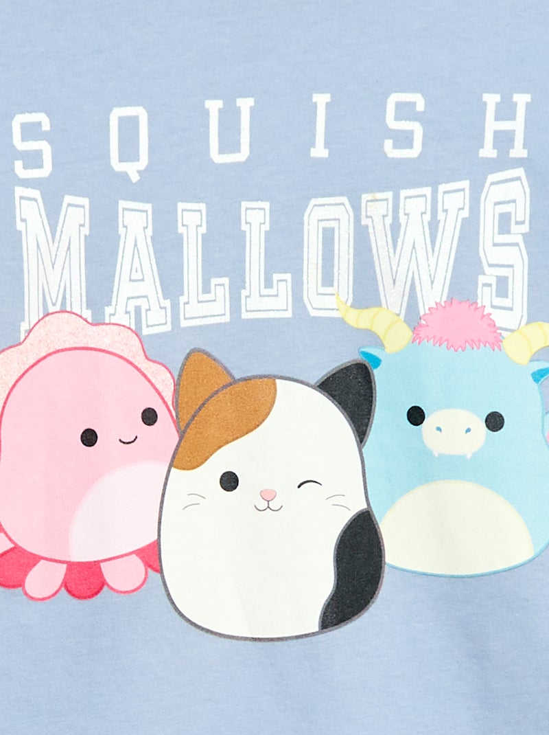 Camiseta 'Squishmallows' de manga larga Azul - Kiabi