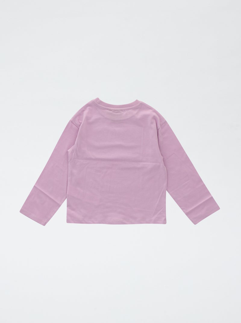Camiseta 'Squishmallows' de manga larga Purpura - Kiabi