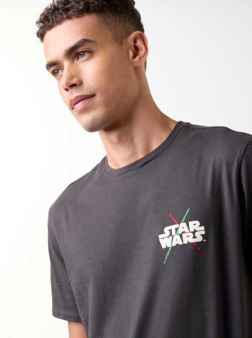 Camiseta 'Star Wars' con estampado delante y detrás - Kiabi