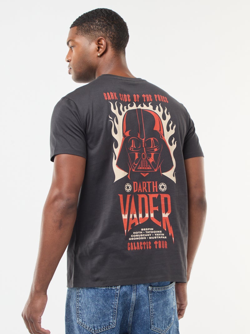 Camiseta 'Star Wars' 'Darth Vader' de manga corta Negro - Kiabi