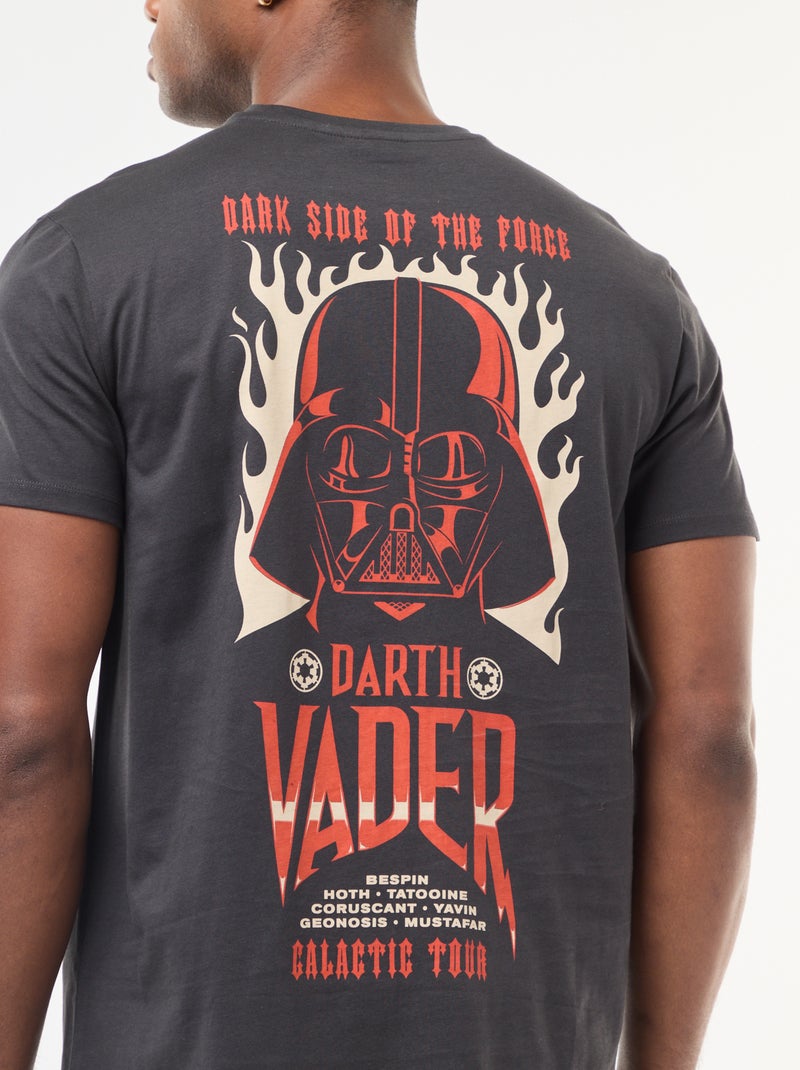 Camiseta 'Star Wars' 'Darth Vader' de manga corta Negro - Kiabi