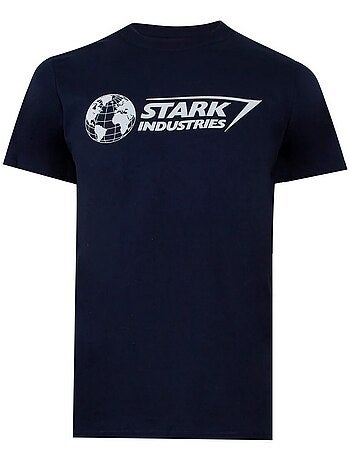 Camiseta stark industries logotipo para hombre - marvel