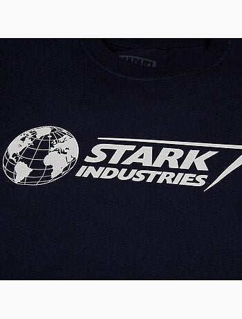 Camiseta stark industries logotipo para hombre - marvel