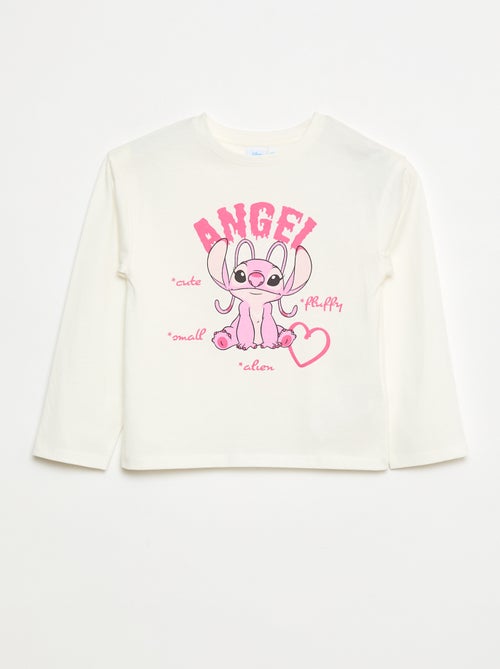 Camiseta 'Stitch' 'Angel' 'Disney' de manga larga - Kiabi