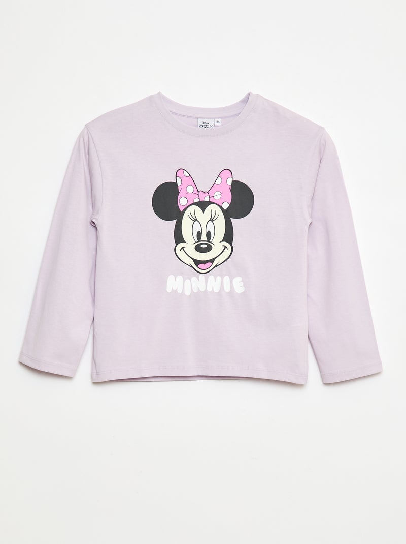 Camiseta 'Stitch' 'Angel' 'Disney' de manga larga Purpura - Kiabi