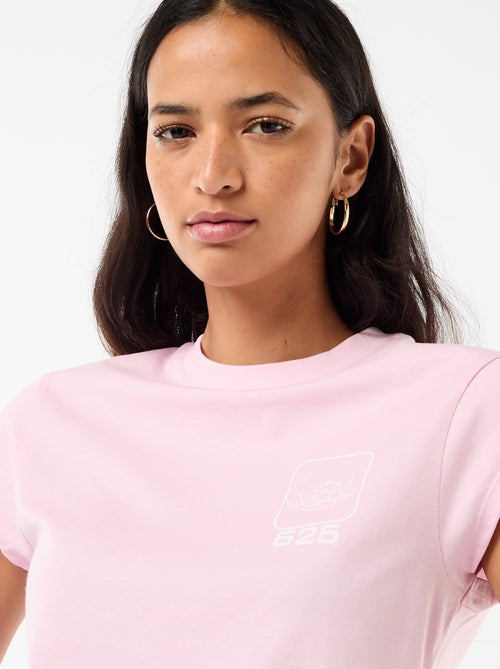 Camiseta 'Stitch' cropped 'Disney' - Kiabi