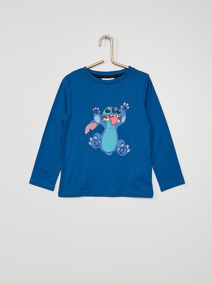 Camiseta 'Stitch' 'Disney' AZUL - Kiabi
