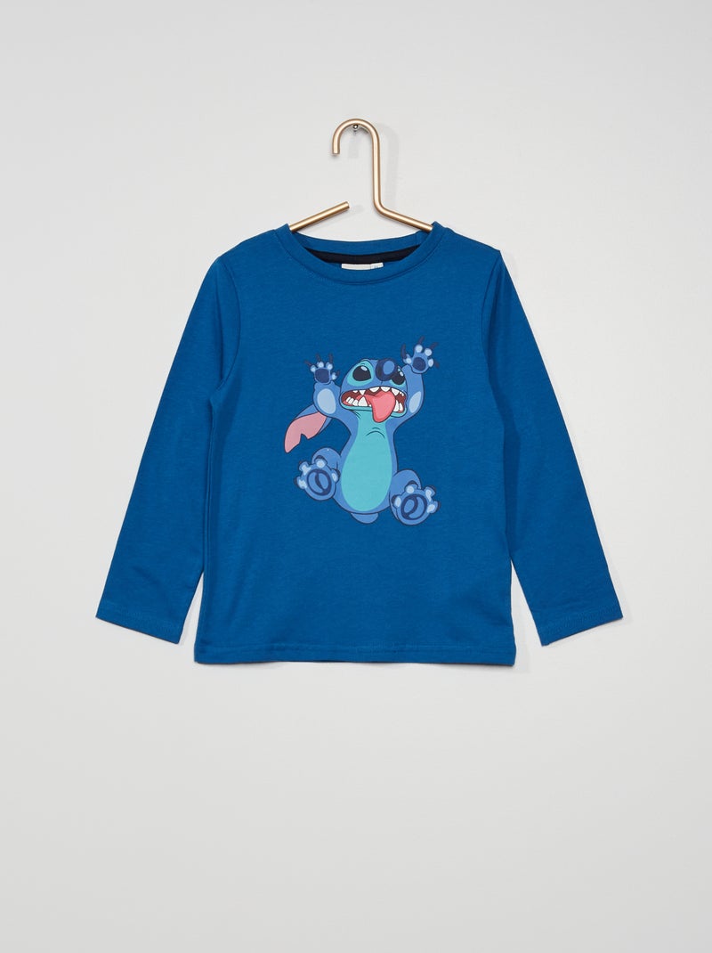 Camiseta 'Stitch' 'Disney' AZUL - Kiabi