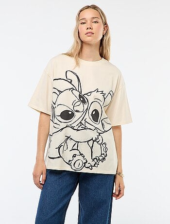Camiseta 'Stitch' 'Disney' de manga corta