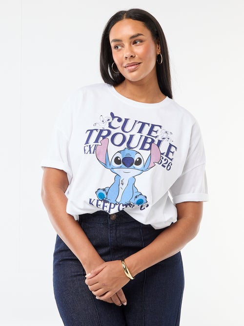 Camiseta 'Stitch' 'Disney' de manga corta - Kiabi