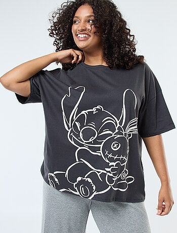 Camiseta 'Stitch' 'Disney' de manga corta