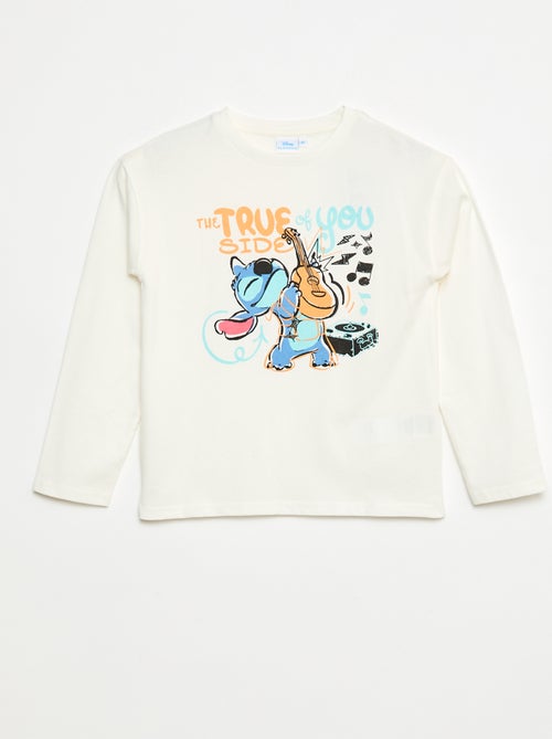 Camiseta 'Stitch' 'Disney' de manga larga - Kiabi