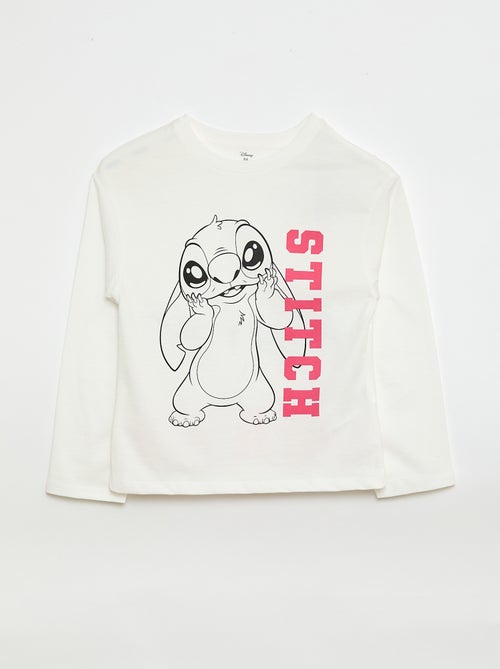 Camiseta 'Stitch' 'Disney' de manga larga - Kiabi