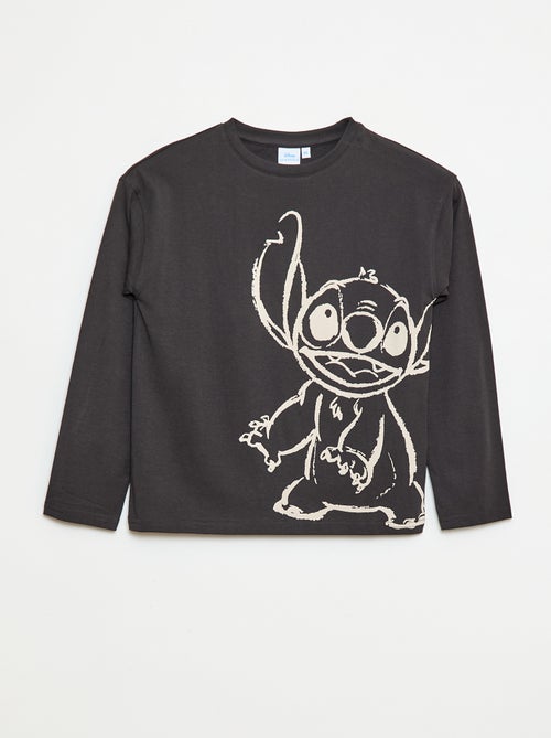 Camiseta 'Stitch' 'Disney' de manga larga - Kiabi