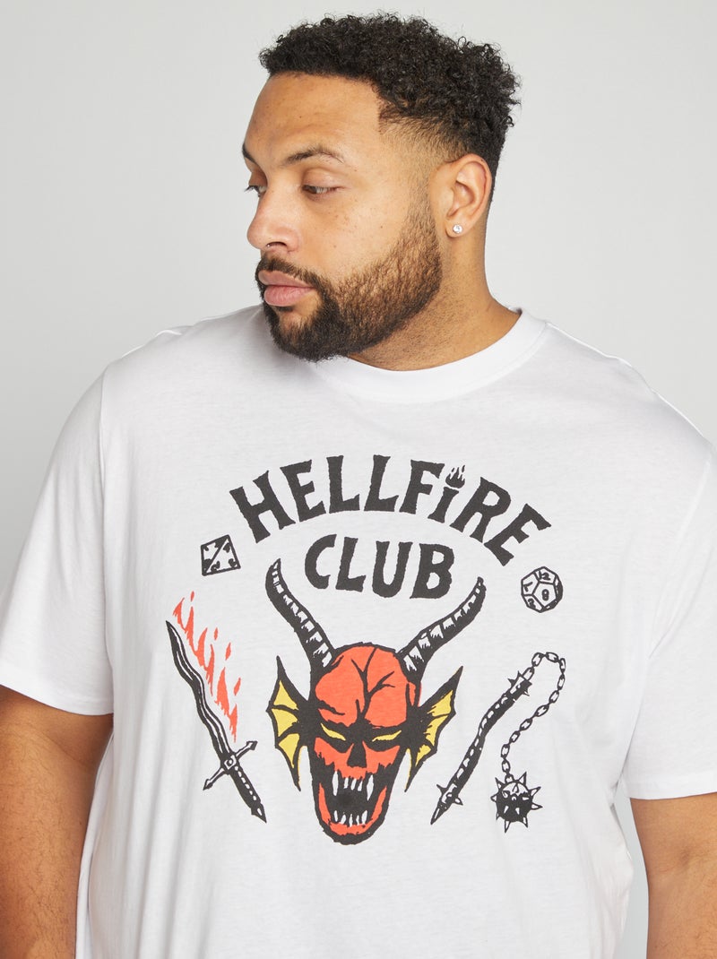 Camiseta 'Stranger Things' blanco - Kiabi