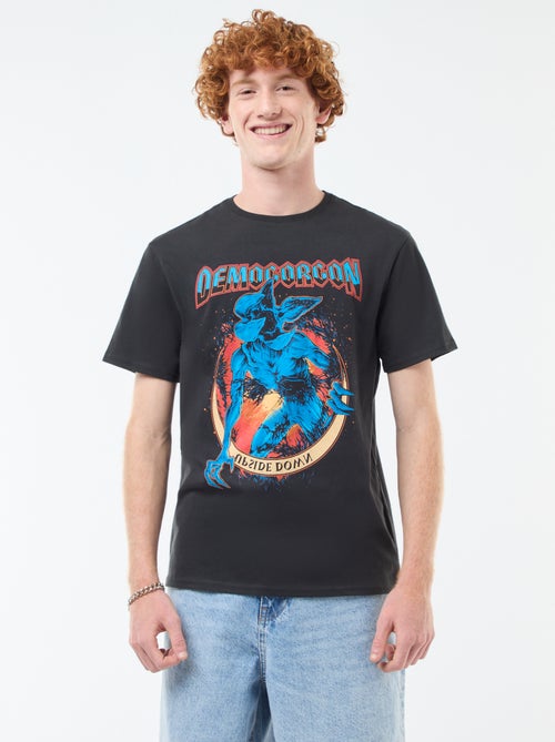 Camiseta 'Stranger Things' de algodón - Kiabi