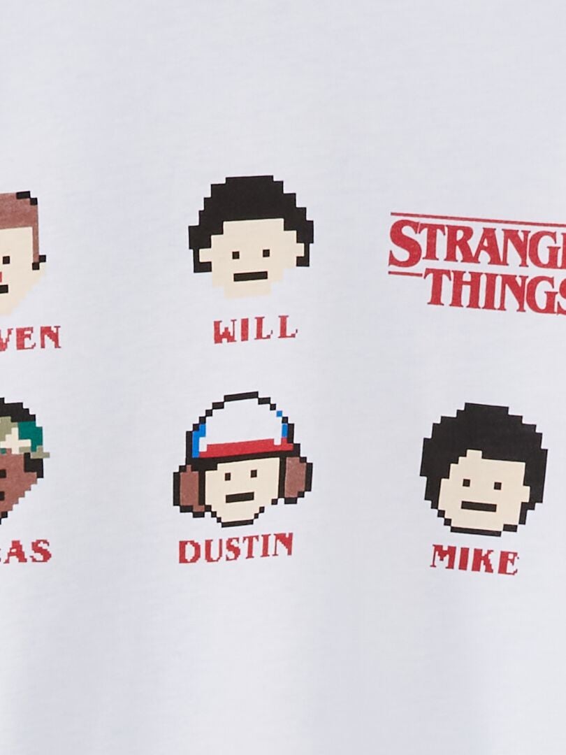 Camiseta stranger outlet things kiabi