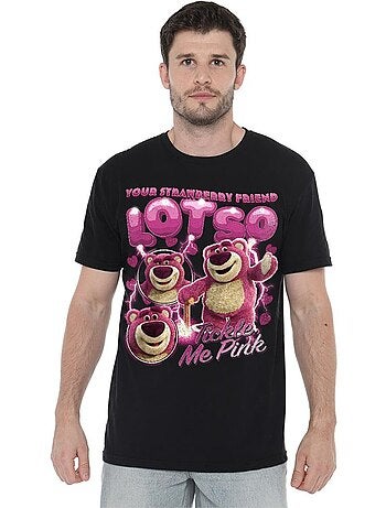 Camiseta strawberry de lotso diseño homenaje para adultos unisex - toy story