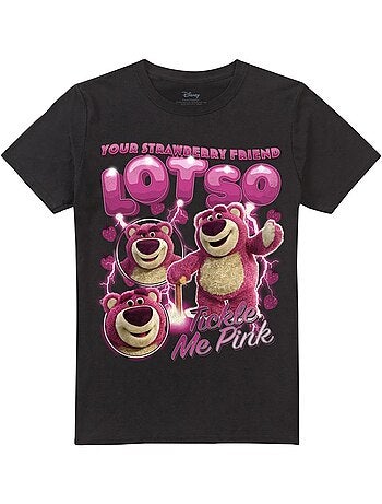 Camiseta strawberry de lotso diseño homenaje para adultos unisex - toy story