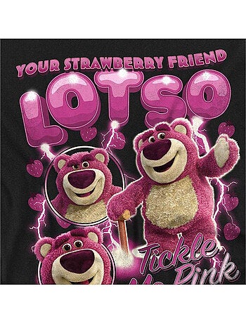 Camiseta strawberry de lotso diseño homenaje para adultos unisex - toy story