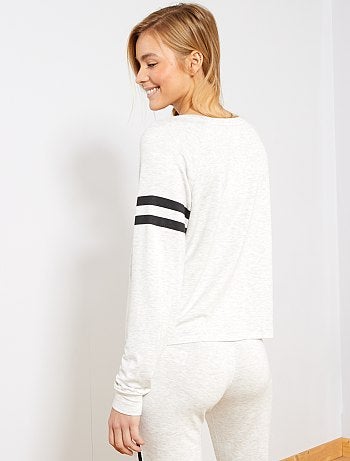 Camiseta suave estampada - Kiabi