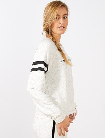 Camiseta suave estampada - Kiabi