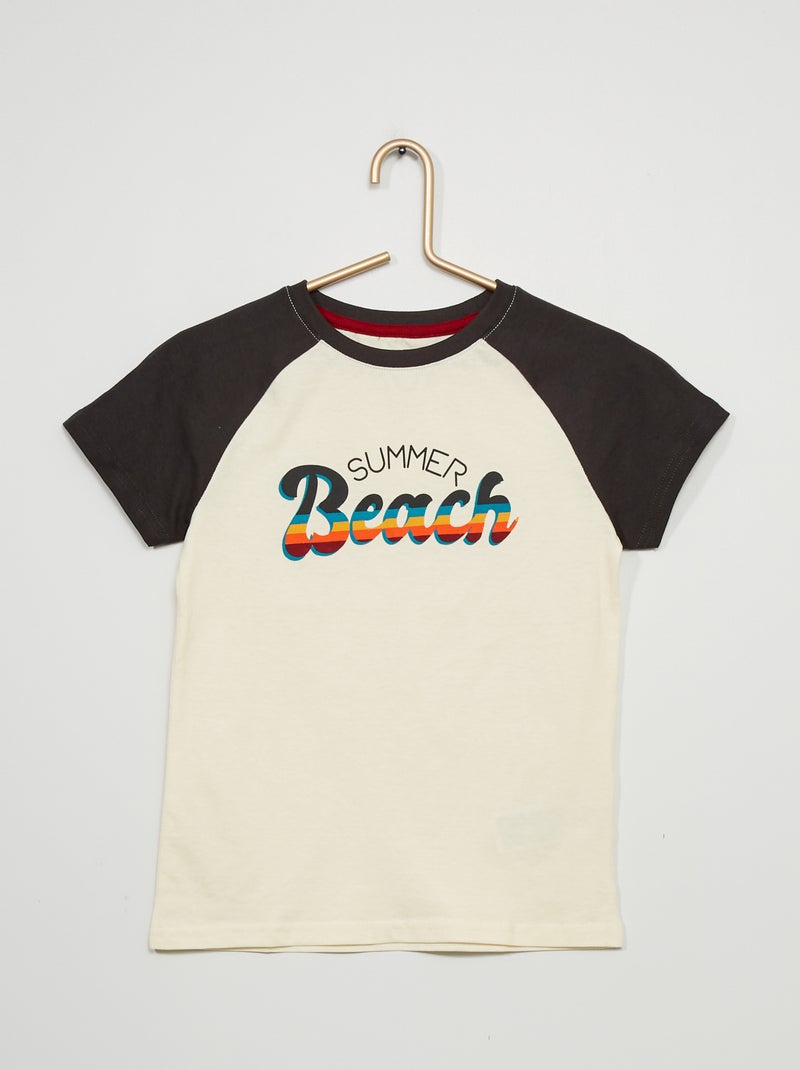 Camiseta 'Summer beach' BEIGE - Kiabi
