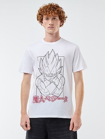 Camiseta 'Sun city' 'Dragon ball z' de algodón