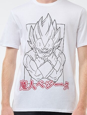 Camiseta 'Sun city' 'Dragon ball z' de algodón